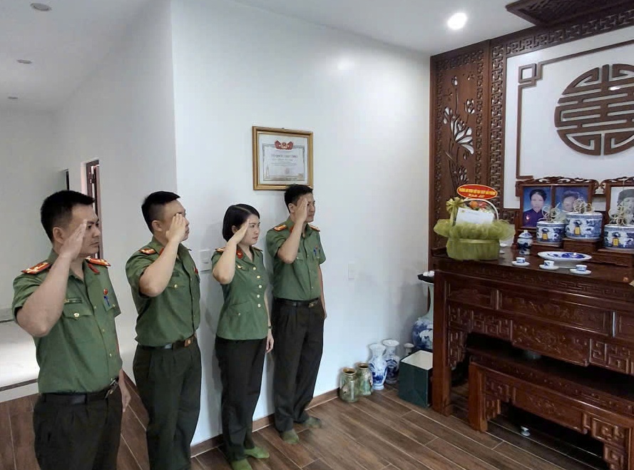 Phòng An ninh nội địa: Nhật ký thi đua “Ba nhất”